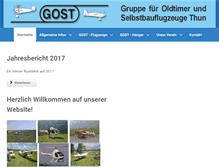 Tablet Screenshot of gost.ch